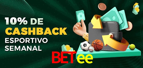 10% de bônus de cashback na betee